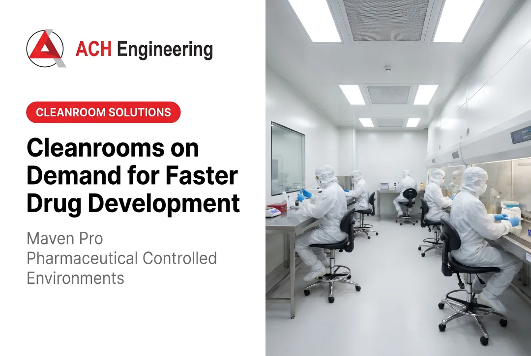 Modular On-Demand Cleanroom Solutions: Precision Access That Cuts Months Off Drug Development Timelines
