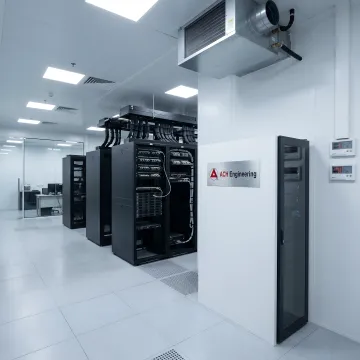 Precision Server Room Temperature Control for Data Centers