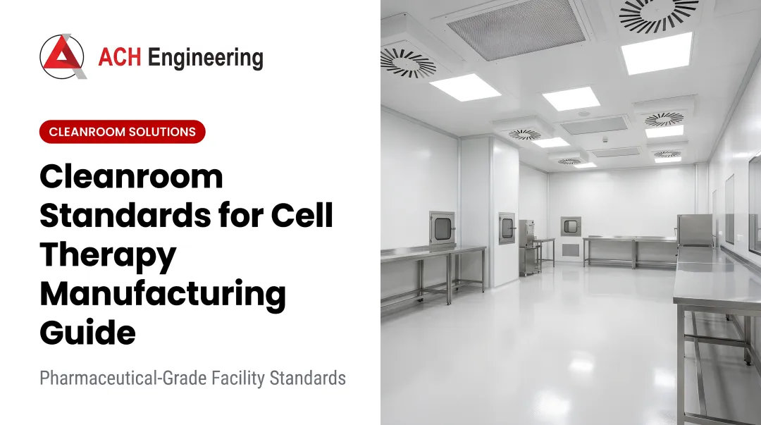 Cover image for Cleanroom Standards for Cell Therapy Manufacturing Guide