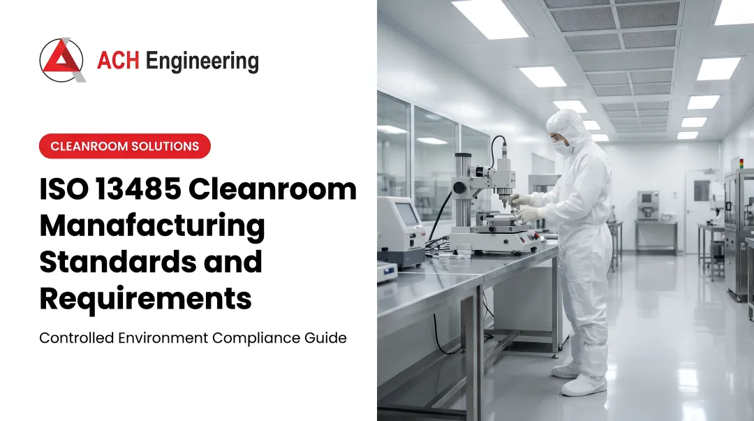 Cover image for ISO 13485 Cleanroom Manufacturing Standards and Requirements