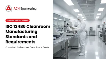 Cover image for ISO 13485 Cleanroom Manufacturing Standards and Requirements