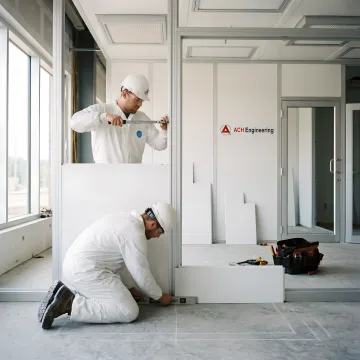 Modular cleanroom construction with advanced environmental controls
