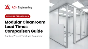 Cover image for Modular Cleanroom Lead Times Comparison Guide