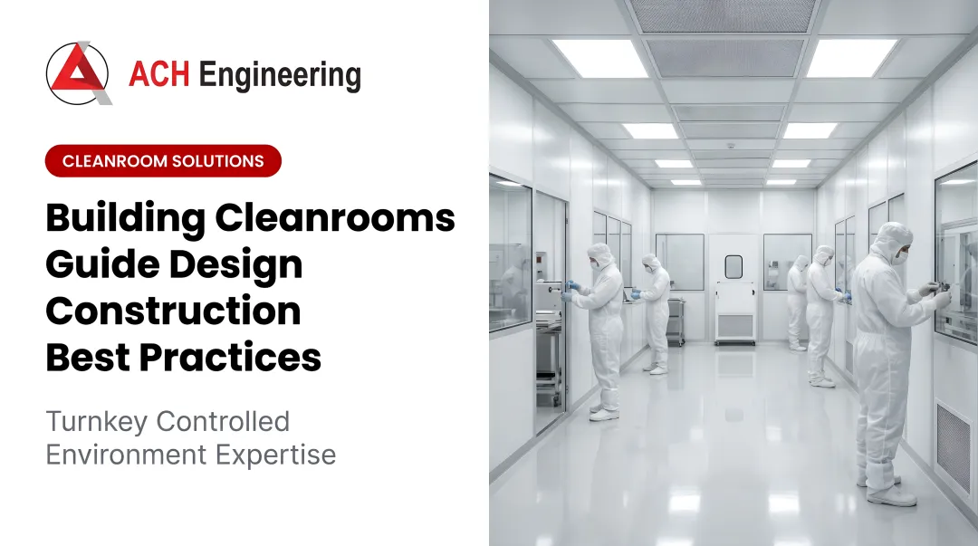 Cover image for Building Cleanrooms Guide Design Construction Best Practices