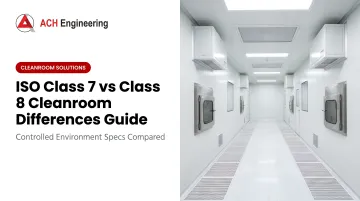 Cover image for ISO Class 7 vs Class 8 Cleanroom Differences Guide