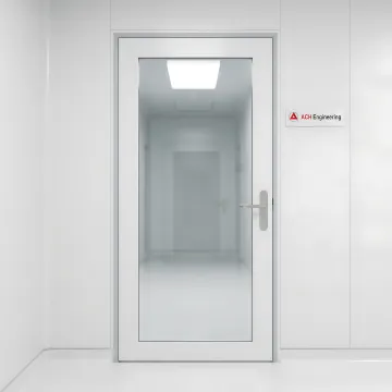 Precision Semiconductor Cleanroom Doors with Advanced Sealing