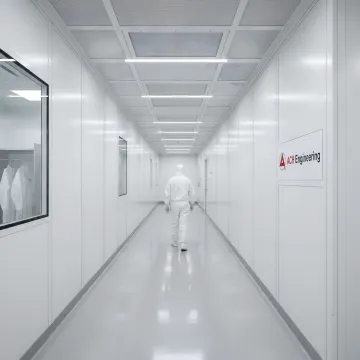 Semiconductor fabrication cleanroom with advanced air filtration systems