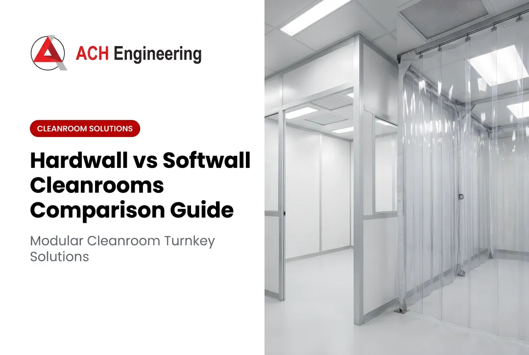 Hardwall vs Softwall Cleanrooms: Choosing the Right Solution for Your Facility