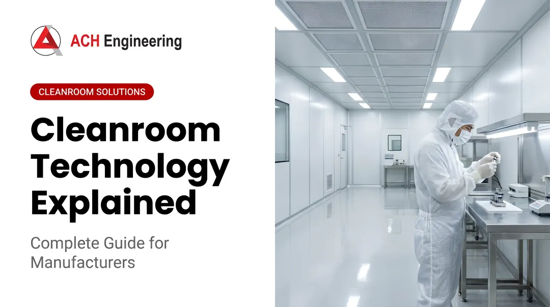 Cover image for Cleanroom Technology Explained: Complete Guide for Manufacturers