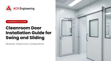 Cover image for Cleanroom Door Installation Guide for Swing and Sliding