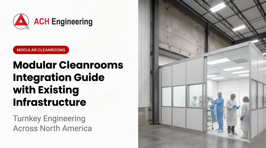 Cover image for Modular Cleanrooms Integration Guide with Existing Infrastructure