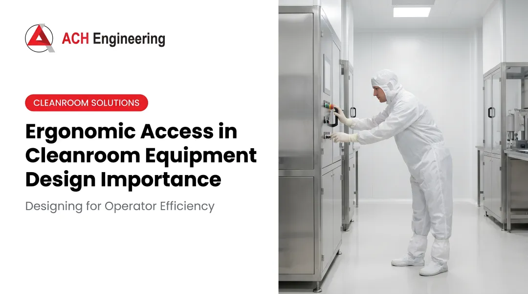 Cover image for Ergonomic Access in Cleanroom Equipment Design Importance