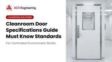 Cover image for Cleanroom Door Specifications Guide Must Know Standards