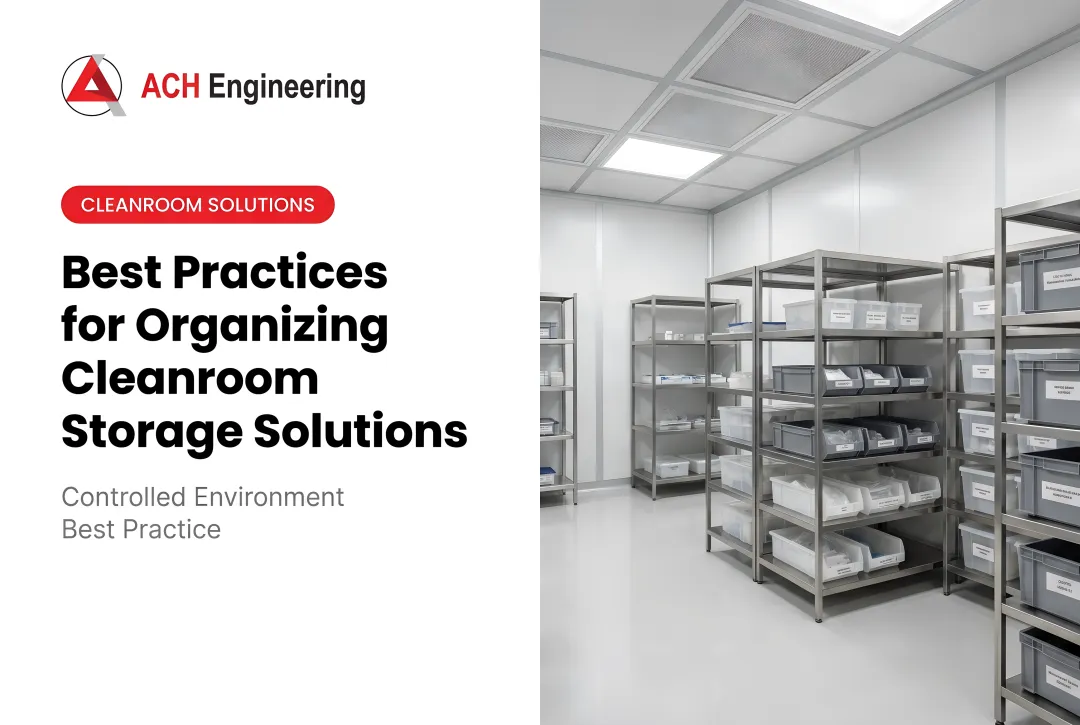 Modular Cleanroom Storage Solutions: Precision Organization Practices for Pharma and Medical Device Compliance