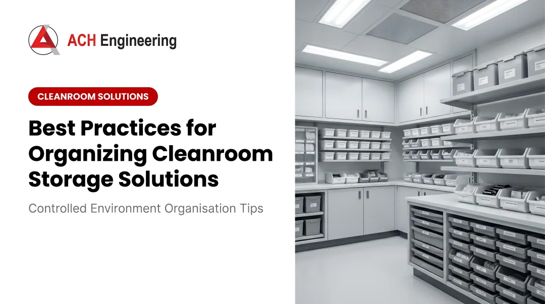 Cover image for Best Practices for Organizing Cleanroom Storage Solutions