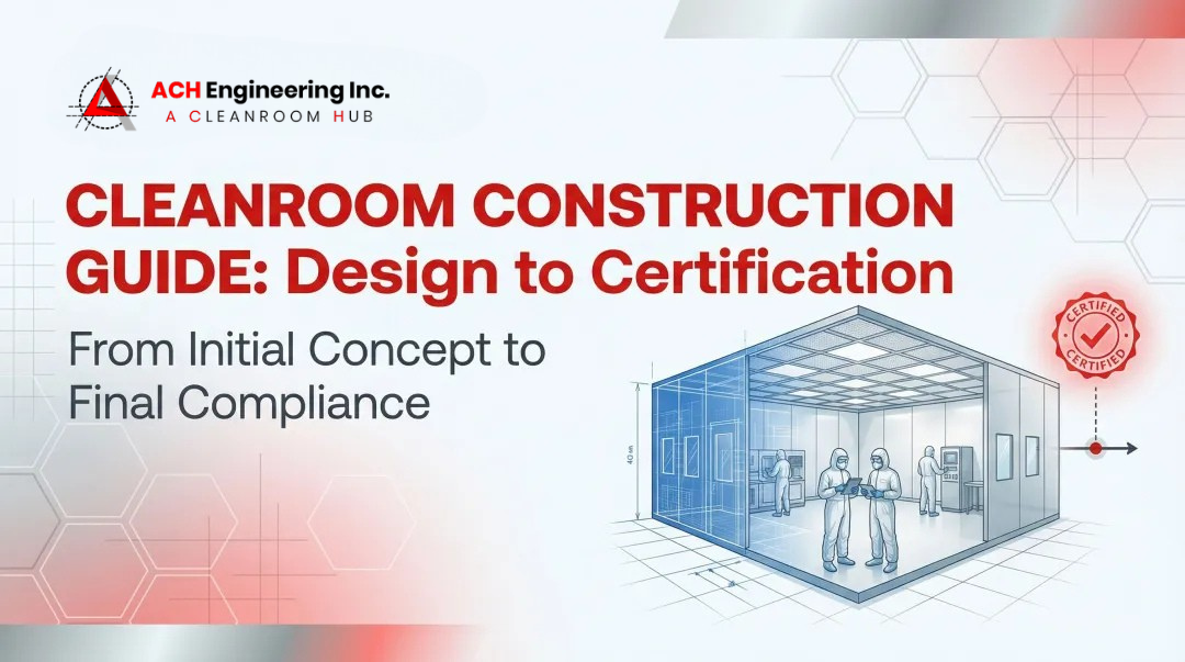 Modular Cleanroom Construction Solutions: An Expert Design-to-Certification Guide for Regulated Industries