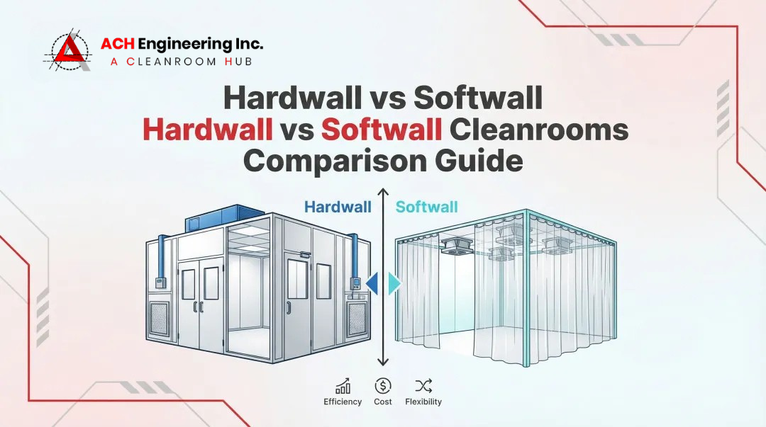 Hardwall vs Softwall Cleanrooms: Choosing the Right Solution for Your Facility