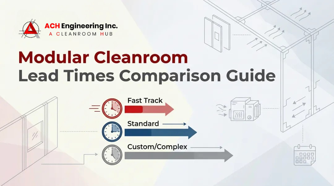 How to Shorten Your Cleanroom Project Timeline: Modular vs Traditional Lead Time Comparison hgy