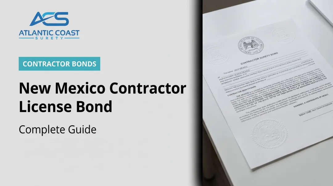 New Mexico Contractor License Bond: Complete Guide