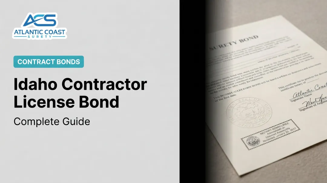 Idaho Contractor License Bond: Complete Guide