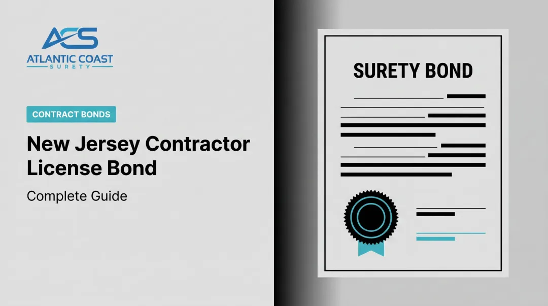 New Jersey Contractor License Bond: Complete Guide