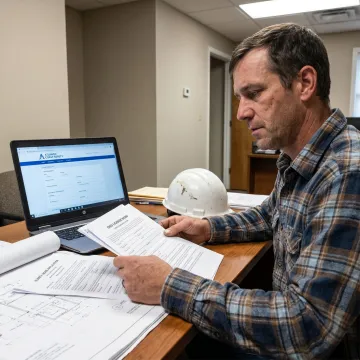 Contractor buying an Ohio license bond online
