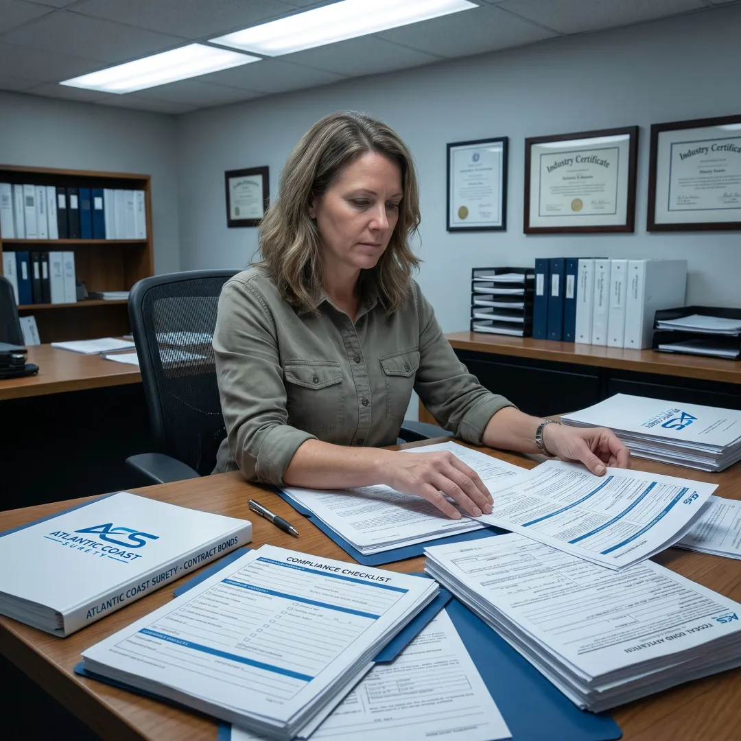 Surety bond underwriting process