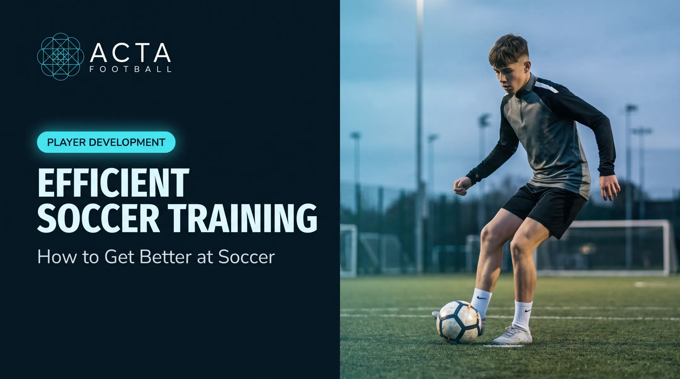 Efficient Soccer Training: How to Get Better at Soccer