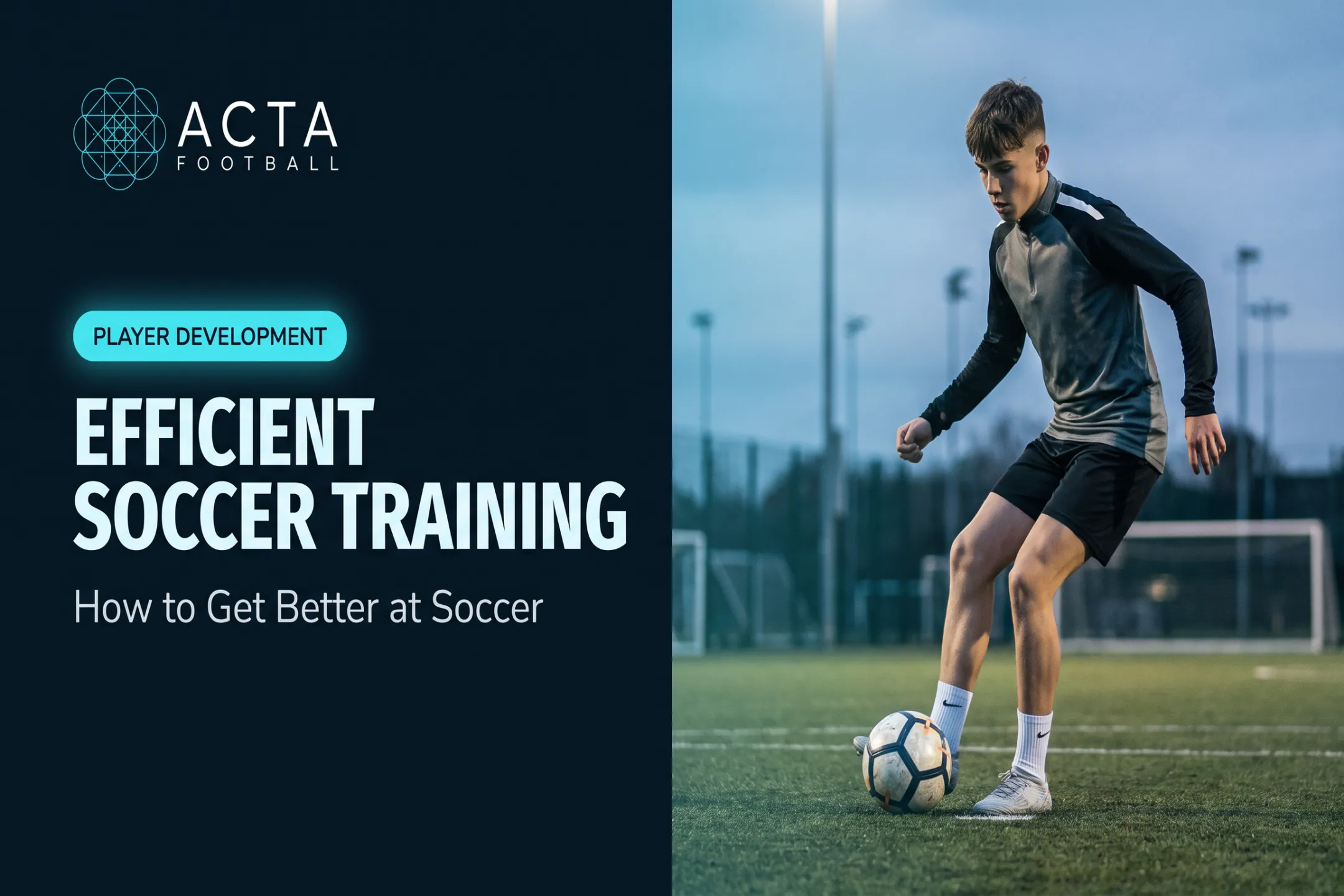 Efficient Soccer Training: How to Get Better at Soccer