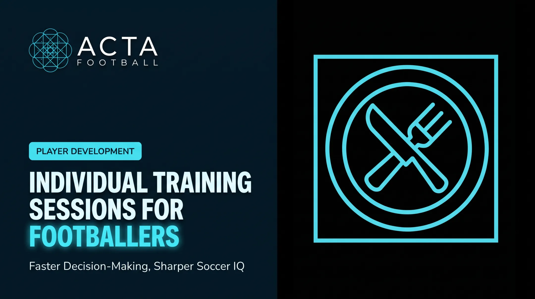 Individual Training Sessions for Footballers