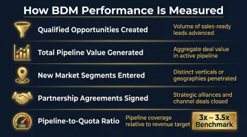 Five key BDM performance KPIs for pipeline creation and market expansion