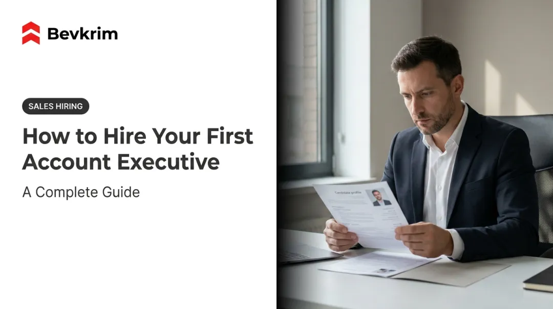 How to Hire Your First Account Executive: A Complete Guide