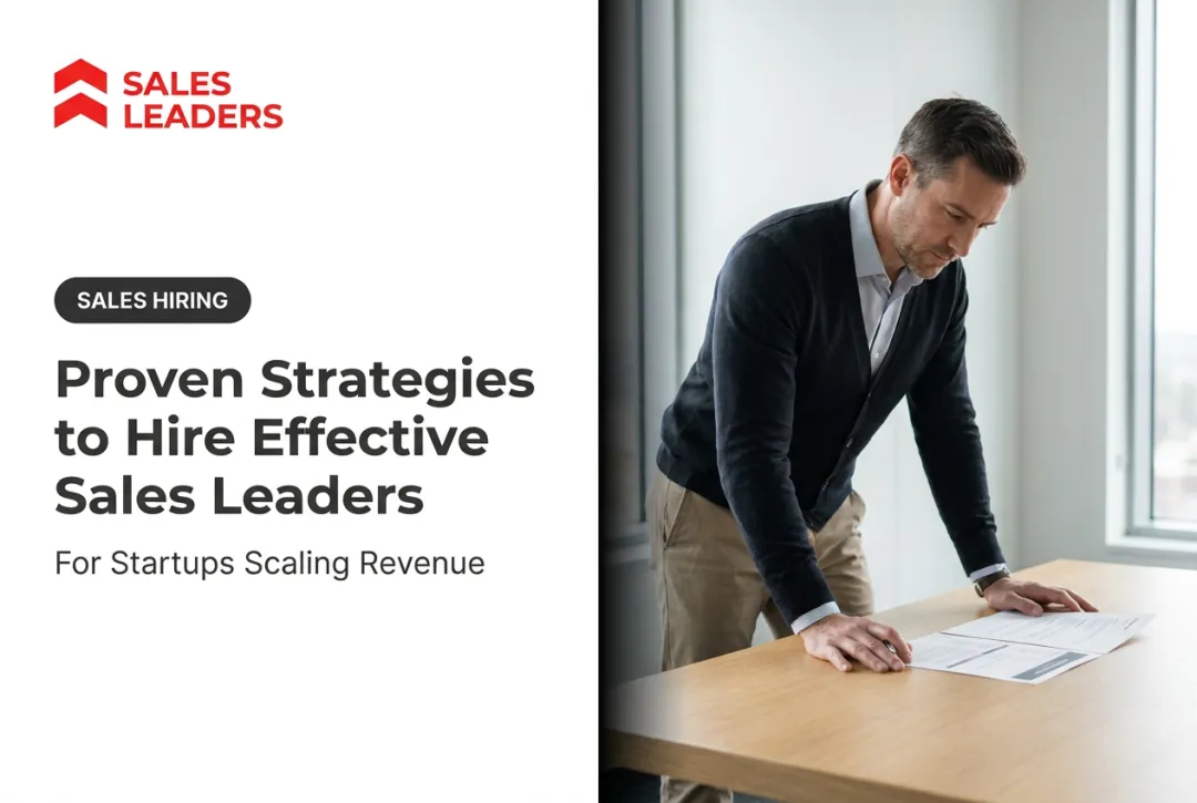 Proven Strategies to Hire Effective Sales Leaders
