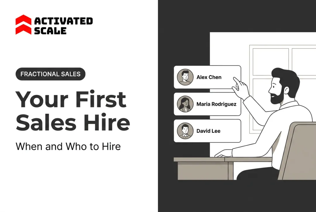 Your First Sales Hire: When and Who to Hire