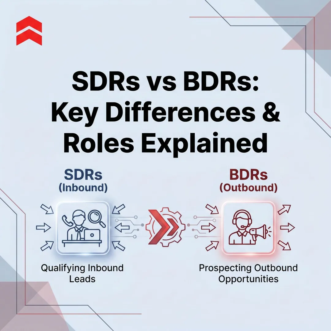 SDRs vs BDRs: Key Differences & Roles Explained
