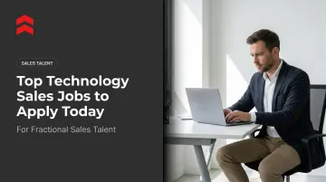Top Technology Sales Jobs to Apply Today