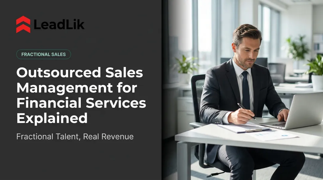 Outsourced Sales Management for Financial Services Explained