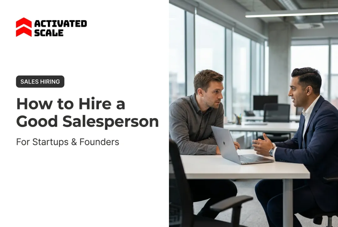 How to Hire a Good Salesperson