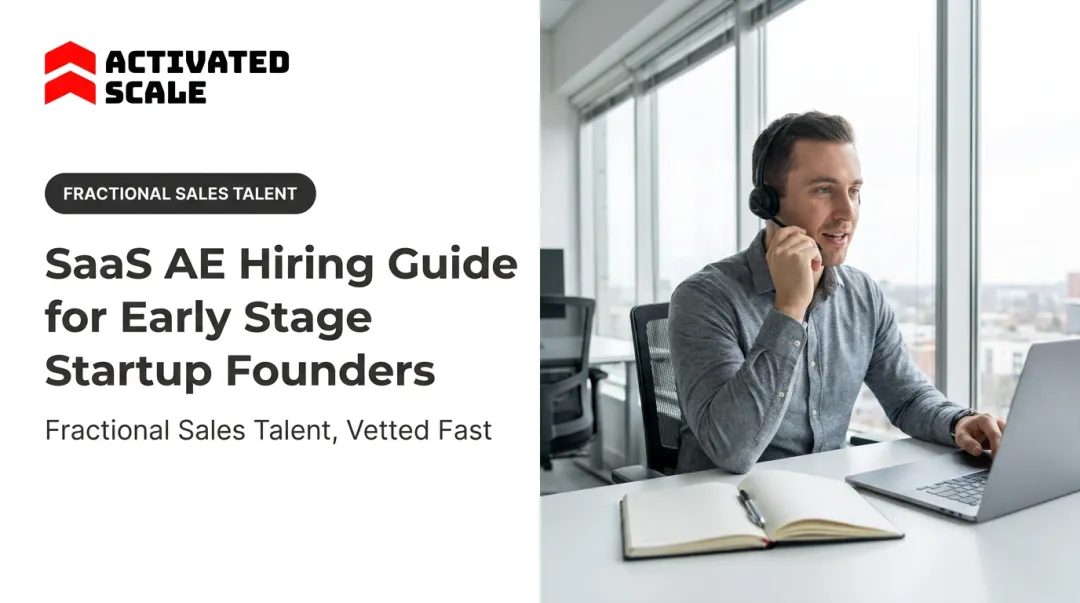 SaaS AE Hiring Guide for Early Stage Startup Founders