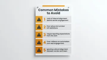 Five common B2B sales consultancy failure patterns to avoid when selecting vendors