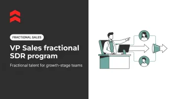 VP Sales fractional SDR program
