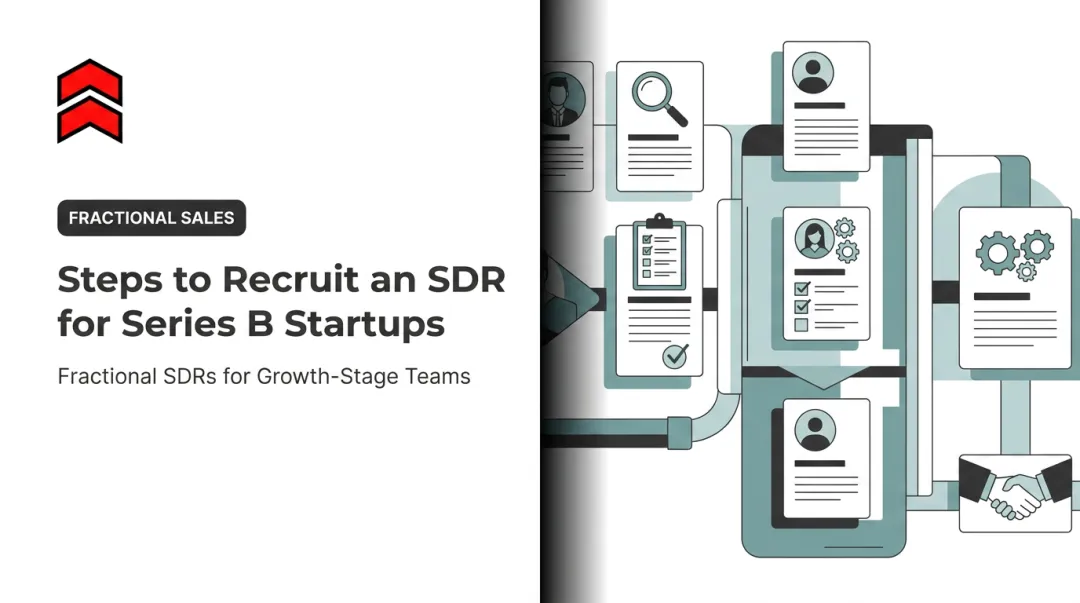 Steps to Recruit an SDR for Series B Startups