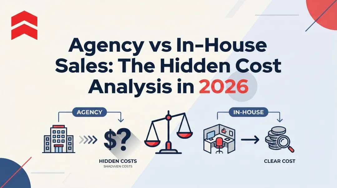 Agency vs In-House Sales: The Hidden Cost Analysis in 2026