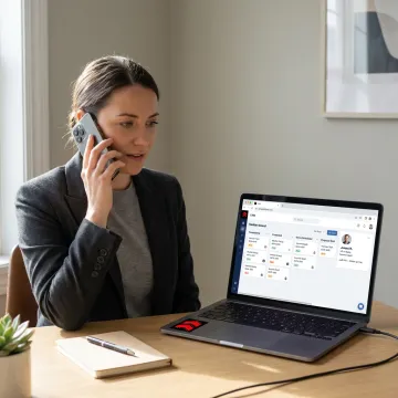 Fractional SDR making outbound sales calls