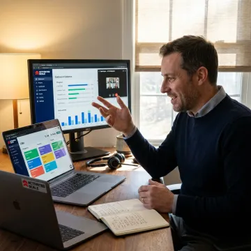 Fractional sales manager coaching remote sales team