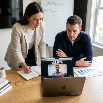 Founder interviewing an SDR candidate