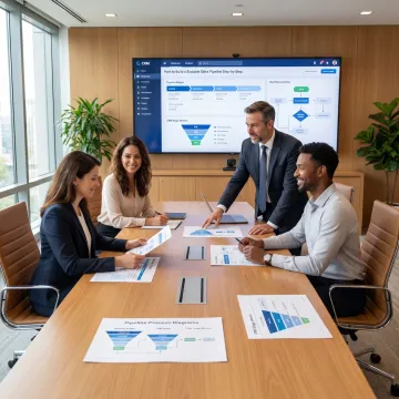Sales workflow planning session
