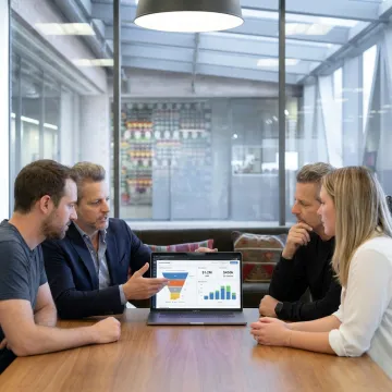 Fractional Account Executive leading a SaaS sales demo