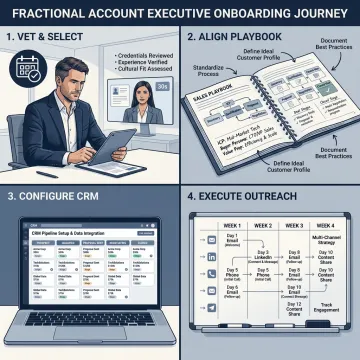 Sales hiring process with pipeline dashboards and founder collaboration