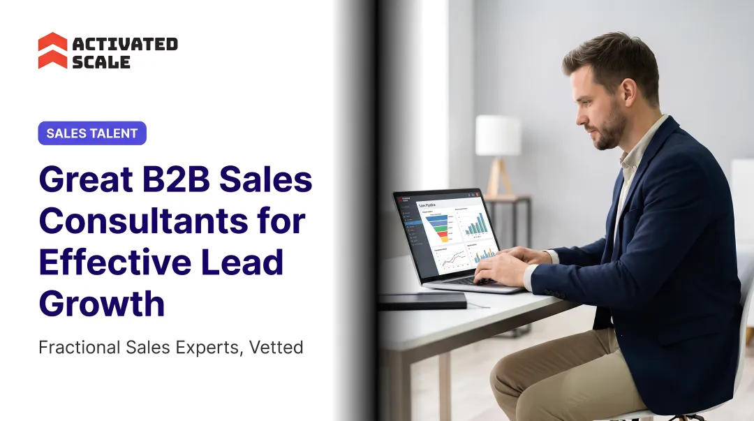 Great B2B Sales Consultants for Effective Lead Growth